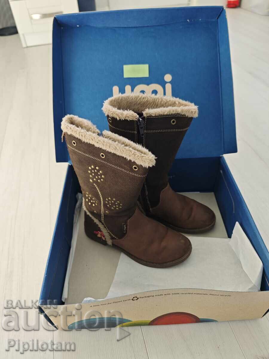 Детски ботуши естествена кожа - 6 Детски ботуши естествена кожа - 6