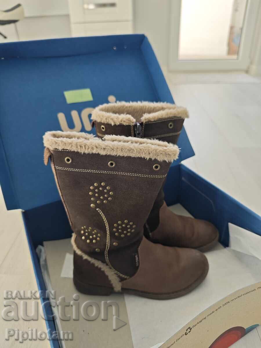 Детски ботуши естествена кожа - 7 Детски ботуши естествена кожа - 7