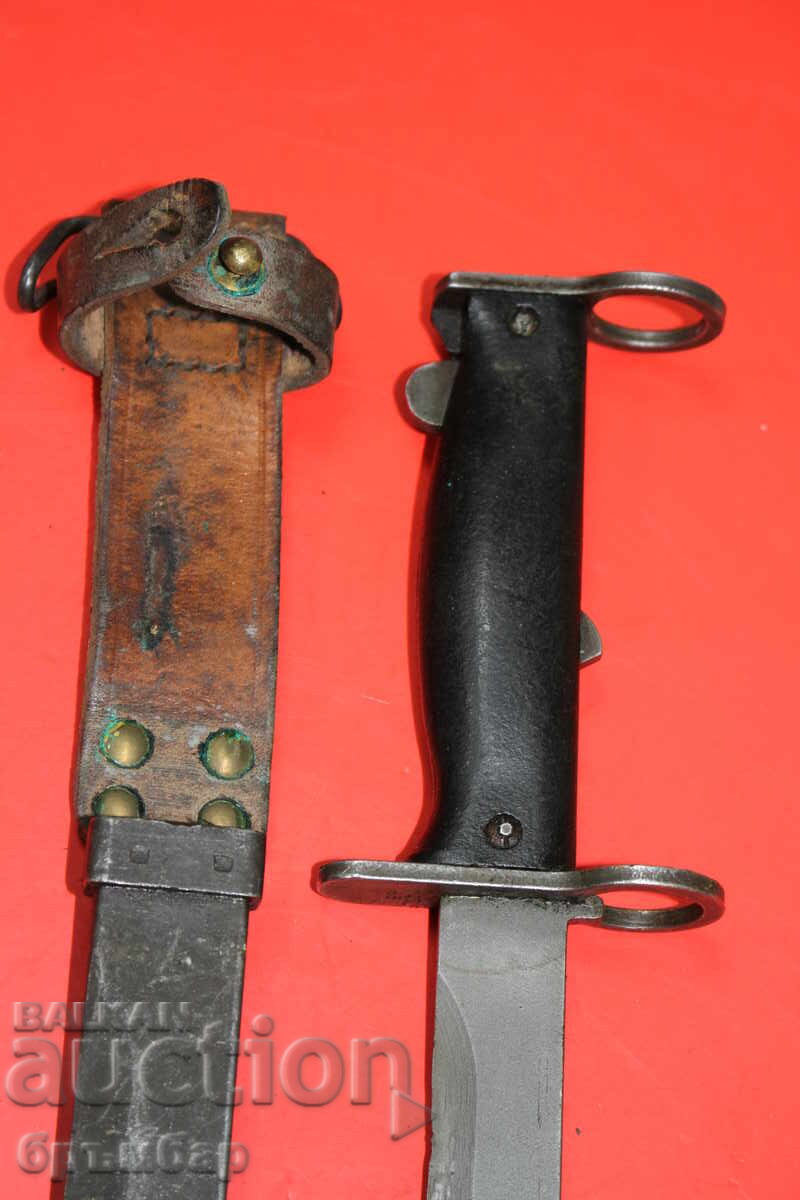 Licitație Baionetă franceză pentru pușcă MAS M56. Excelentă