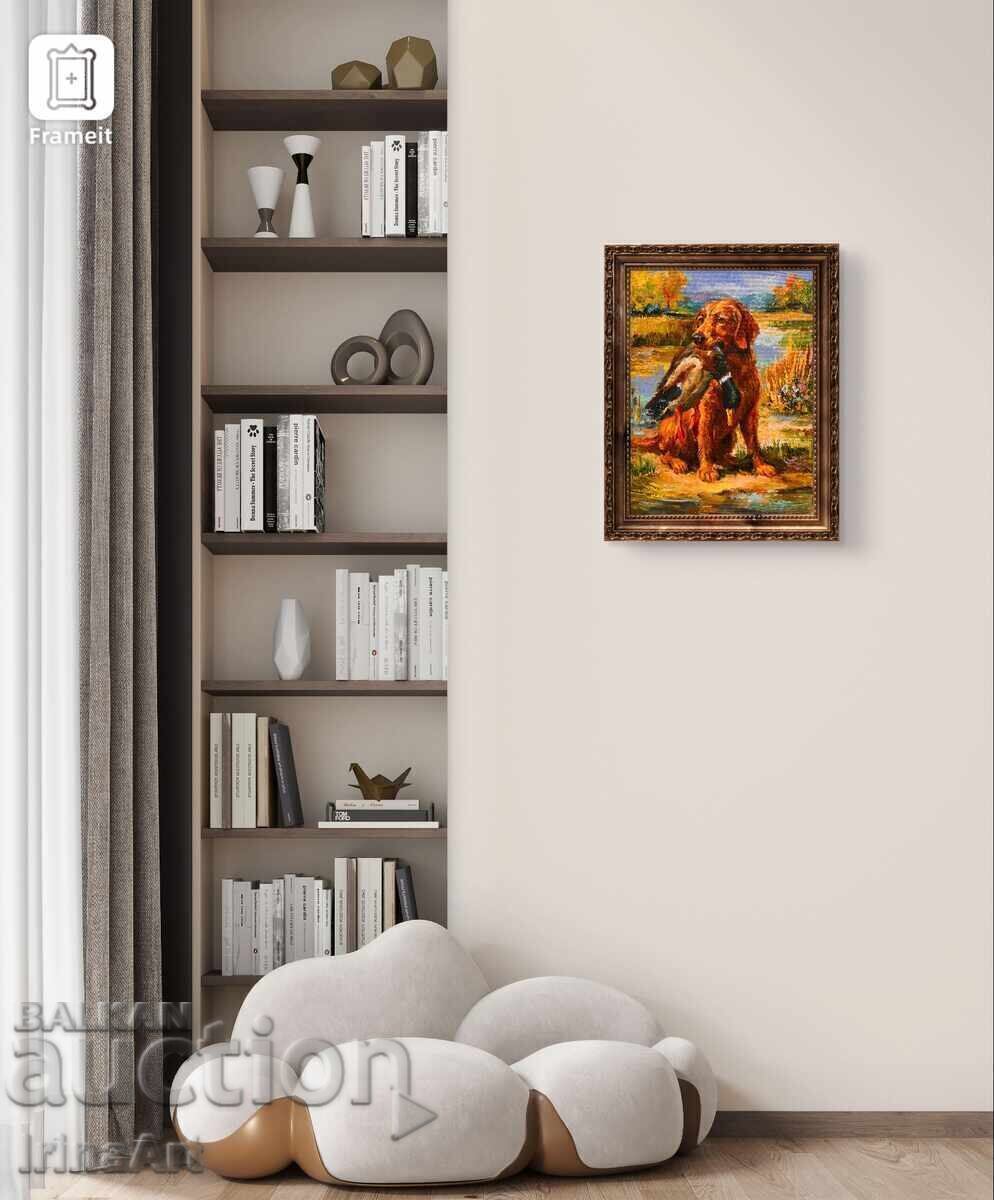 Успешен лов - И. Водяна. Масло, платно, 40х30 см - 5 Успешен лов - И. Водяна. Масло, платно, 40х30 см - 5