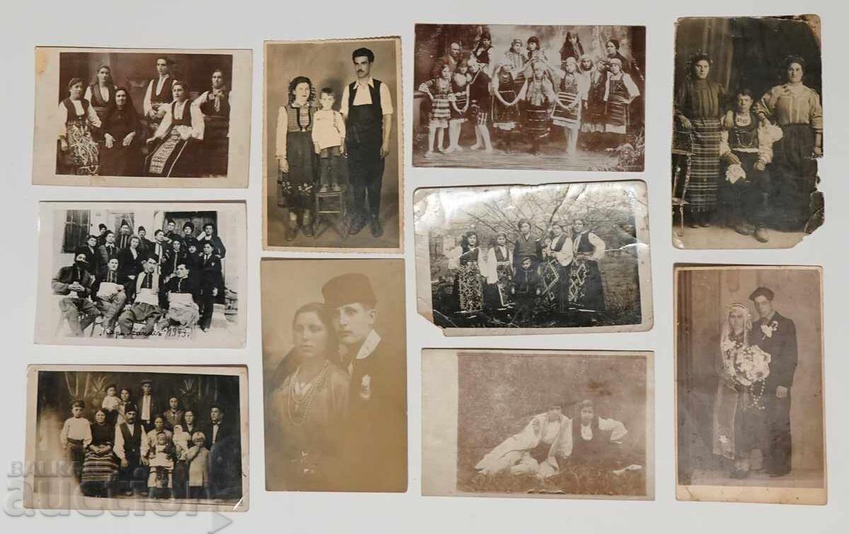 Auction  Bulgarian Folk Costumes, 60 pcs. postcard format