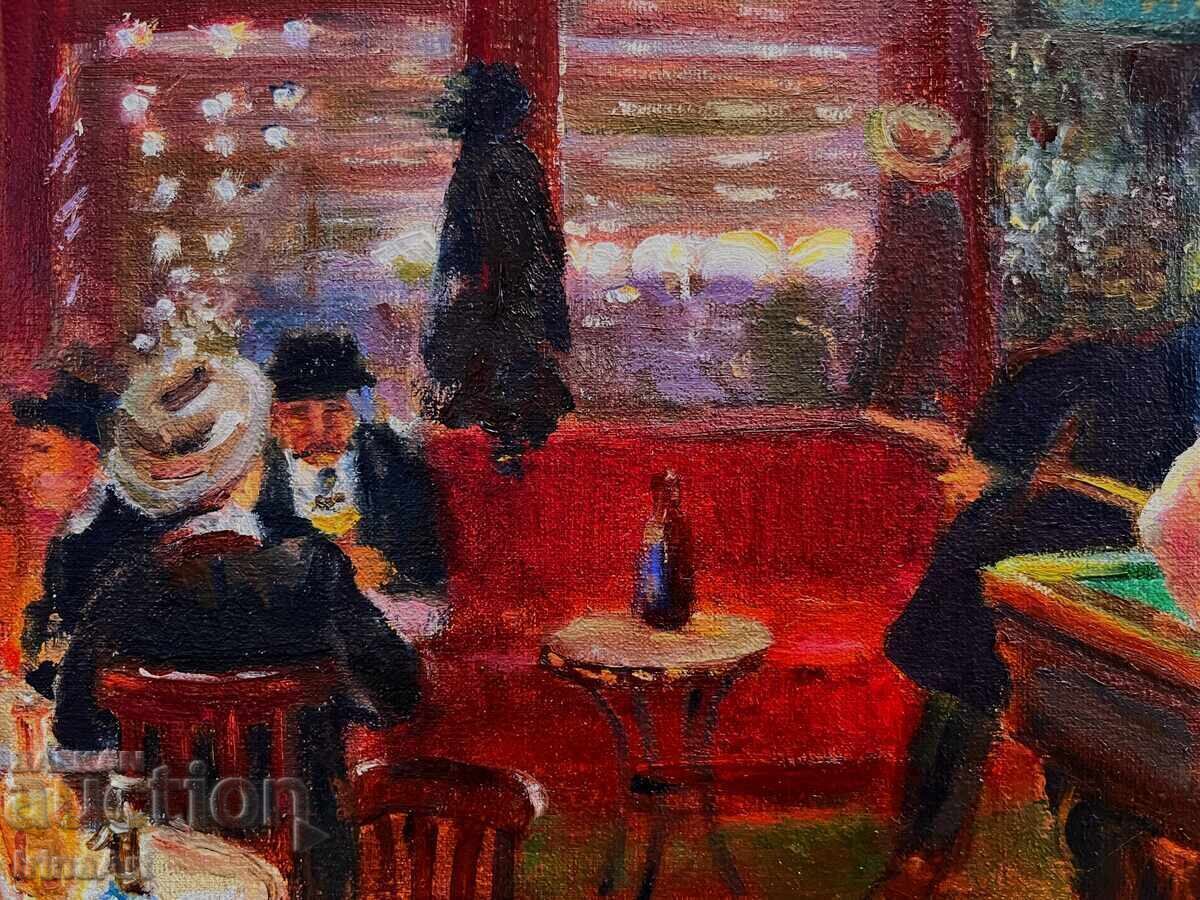 Le Billiard - И. Водяна. Масло, платно, 70х50 см - 7