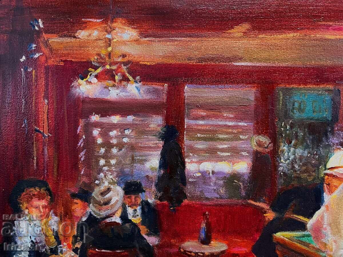 Le Billiard - И. Водяна. Масло, платно, 70х50 см - 8