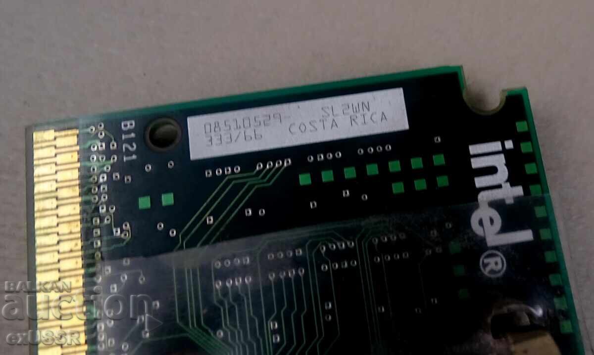 Επεξεργαστής Intel Celeron 333, slot 1 με τιμή € 2.56 | 5.01 BGN