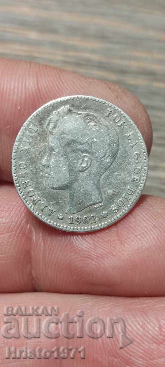 1 Peseta 1902