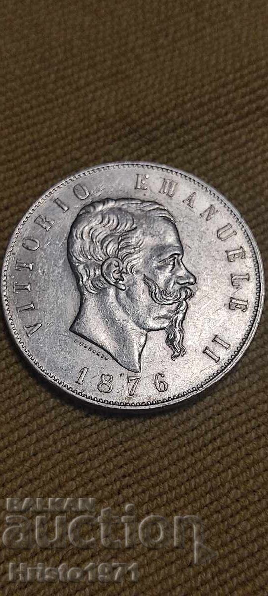 5 лири 1876