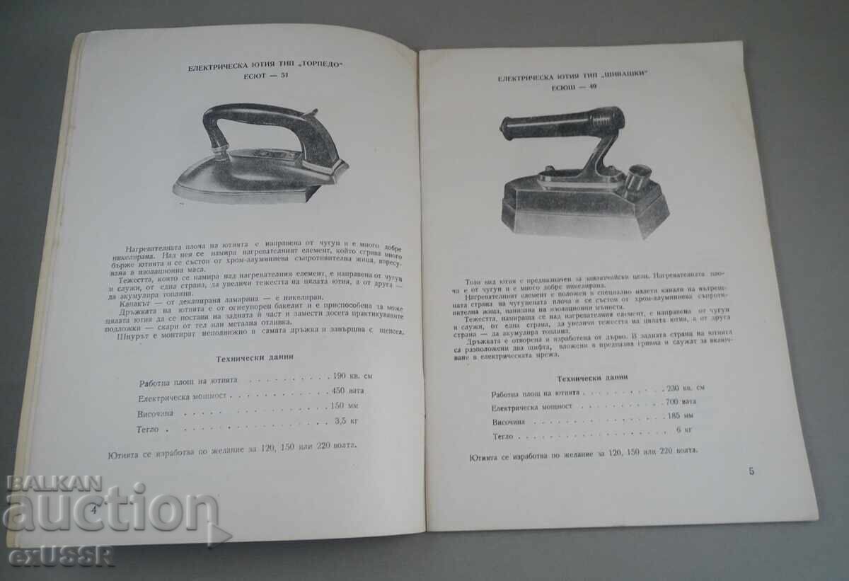 Delivery of 1957 Brochure Catalog ELPROM Electric Heating Appliances