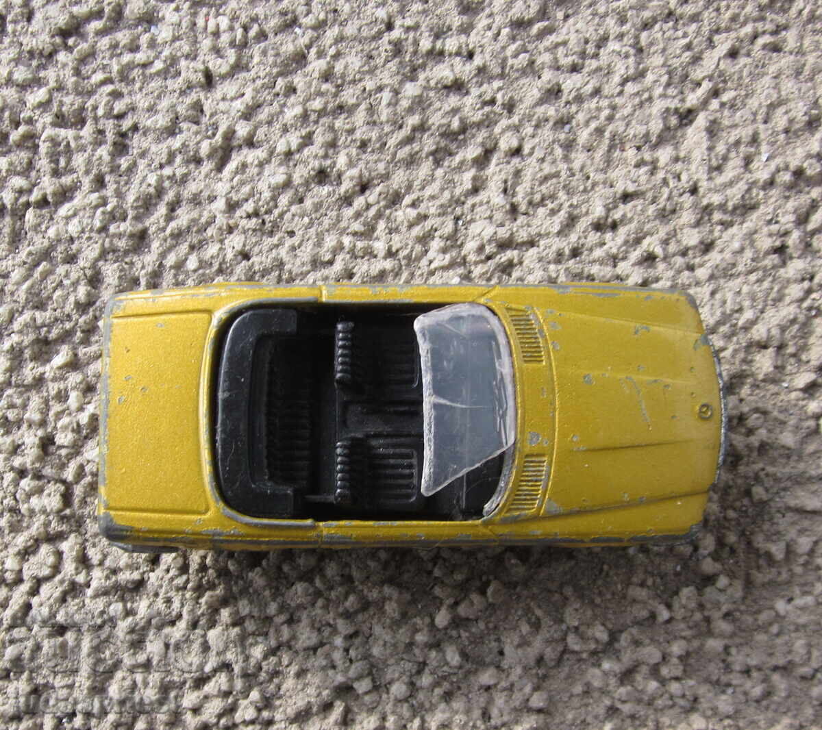 Jucărie bulgărească Mercedes 350 SL Matchbox BULGARIA - 5 Jucărie bulgărească Mercedes 350 SL Matchbox BULGARIA - 5