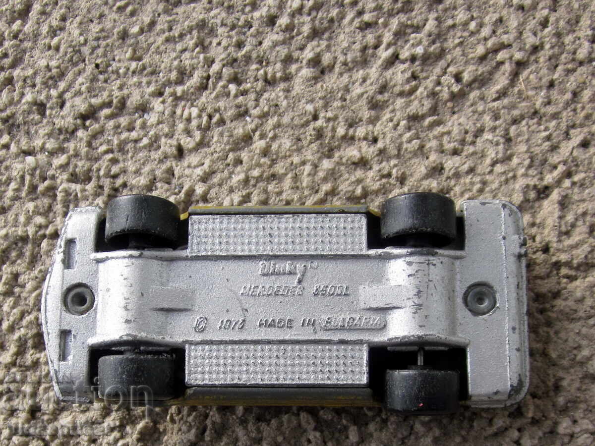 Jucărie bulgărească Mercedes 350 SL Matchbox BULGARIA - 7 Jucărie bulgărească Mercedes 350 SL Matchbox BULGARIA - 7