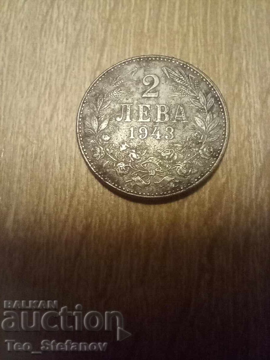 2 BGN 1943 2 BGN 1943