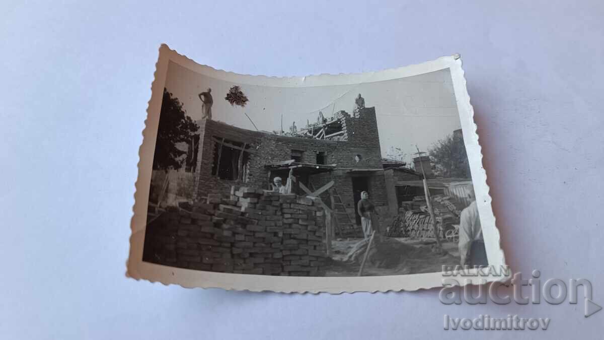 Fotografie Casă unifamilială în construcție 1959