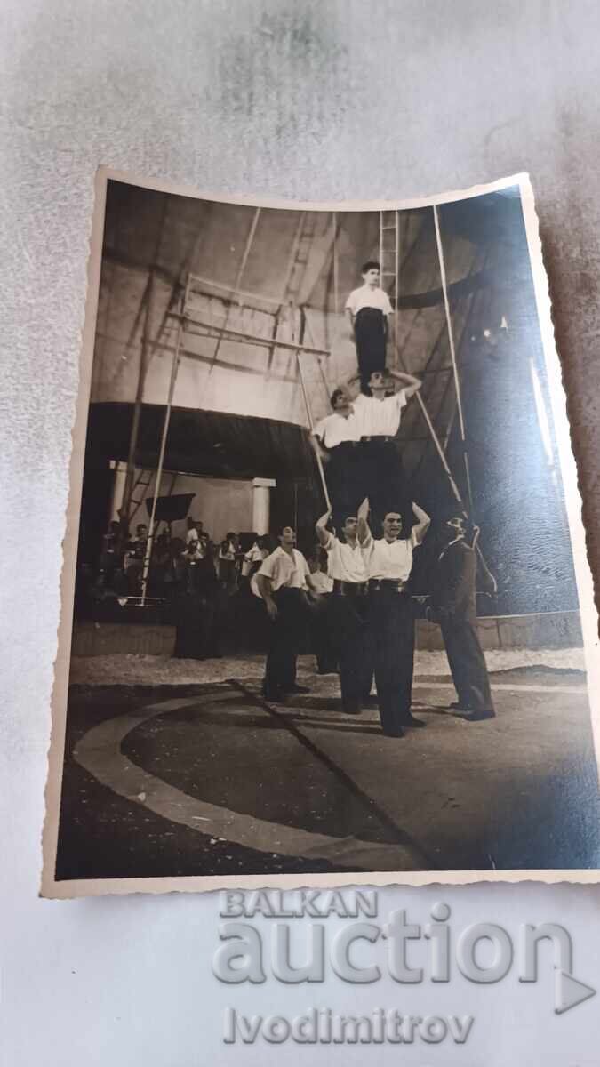 Photo Number in a Circus Performance Photo Number in a Circus Performance