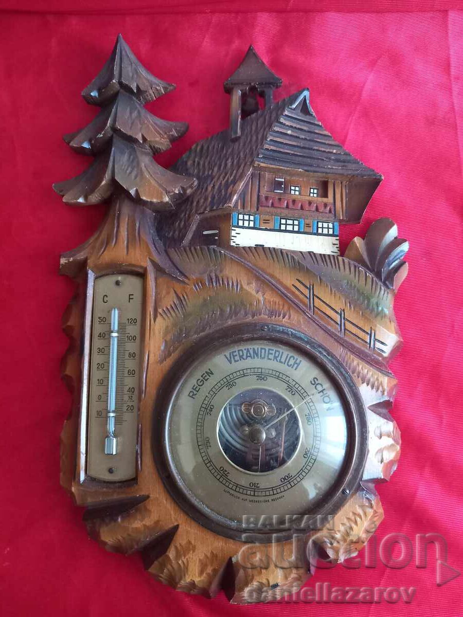BLACK FOREST Star German Barometer BLACK FOREST Star German Barometer