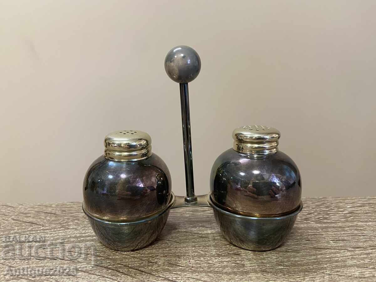 Κομψό vintage σετ αλατοπίπερου Κομψό vintage σετ αλατοπίπερου