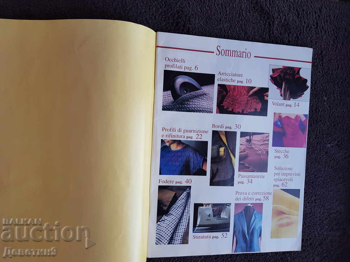 Licitație Revista "Scuola di Cucito" (Boutique) - Vol. 3 Licitație Revista "Scuola di Cucito" (Boutique) - Vol. 3