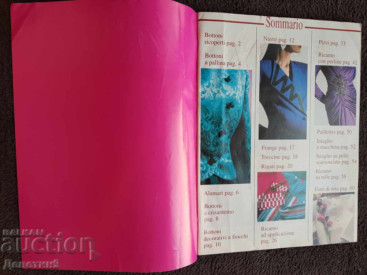 Licitație Revista "Scuola di Cucito" (Boutique) - Vol. 4 Licitație Revista "Scuola di Cucito" (Boutique) - Vol. 4