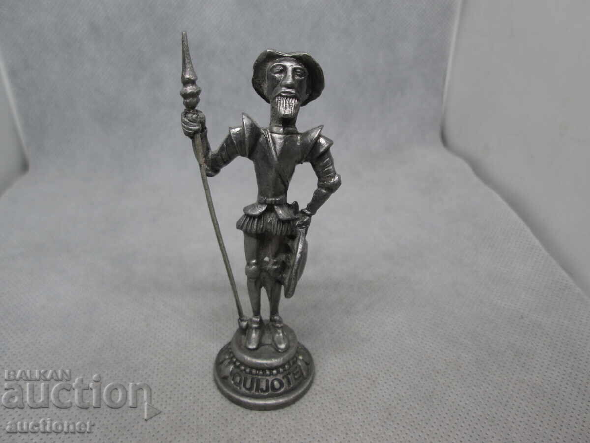 МЕТАЛНА СТАТУЕТКА НА ДОН КИХОТ с цена € 25.56 | 49.99 лв.