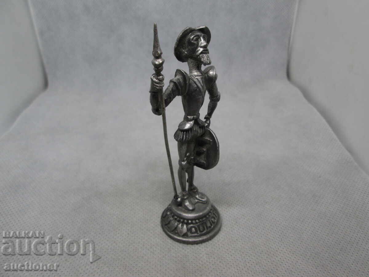 МЕТАЛНА СТАТУЕТКА НА ДОН КИХОТ - 6