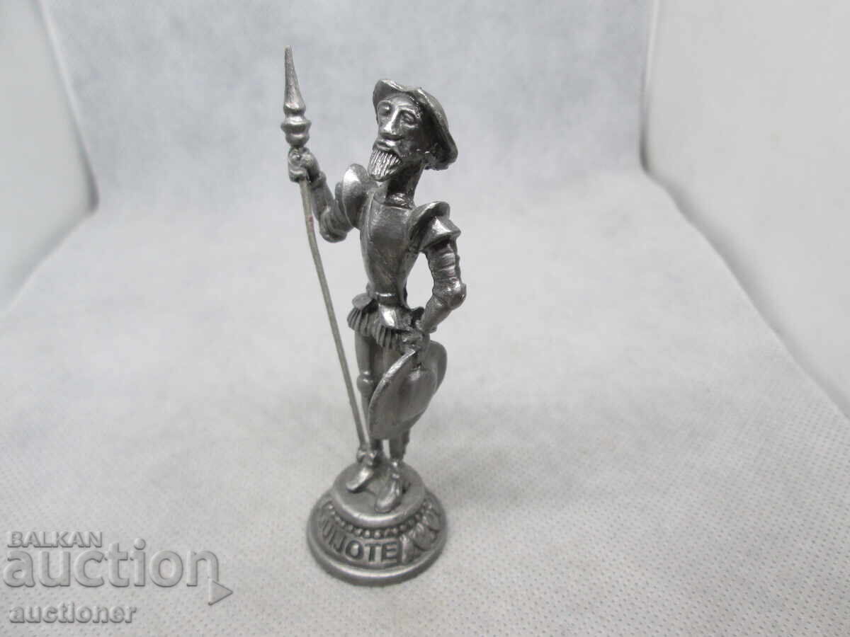 МЕТАЛНА СТАТУЕТКА НА ДОН КИХОТ - 7