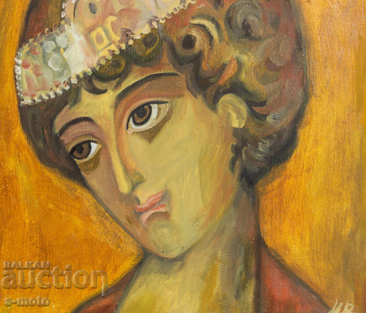 Tablou contemporan ulei, tematică religioasă - 5 Tablou contemporan ulei, tematică religioasă - 5