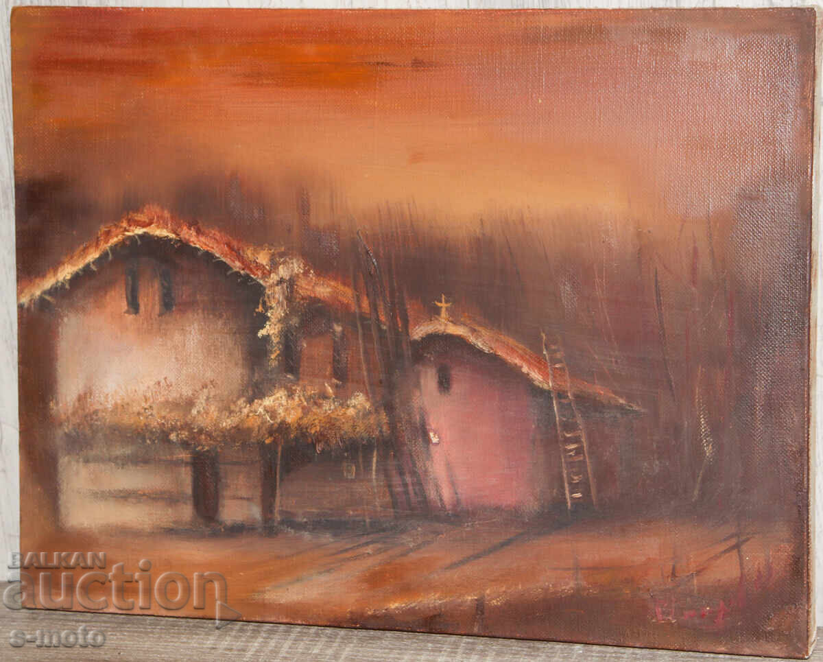 Oil painting landscape with price € 127.82 | 249.99 BGN
