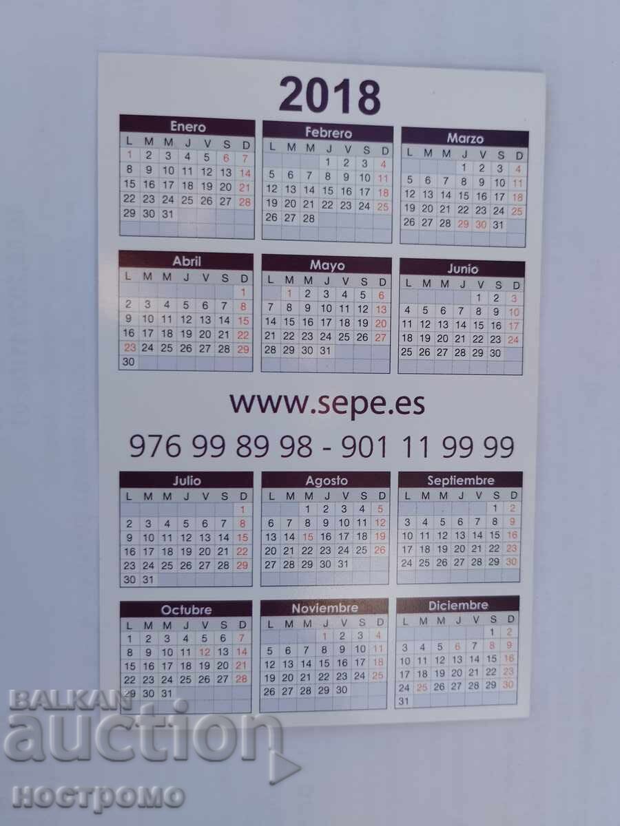 Spania - calendar - A 6126