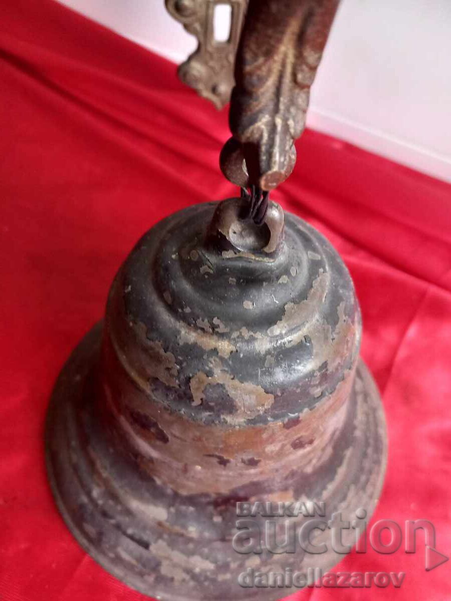 Παλιά Χάλκινη Καμπάνα για Πόρτα, Είσοδο - 5