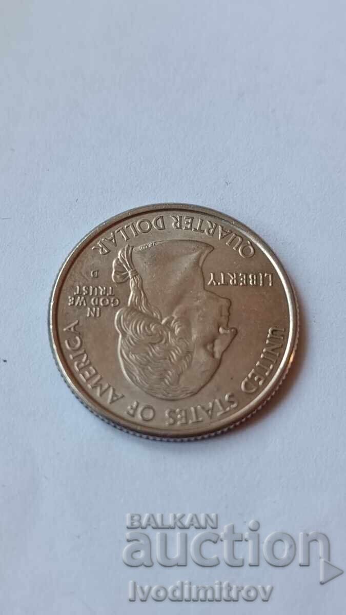 САЩ 25 цента 2000 D South Carolina с цена € 0.84 | 1.64 лв.