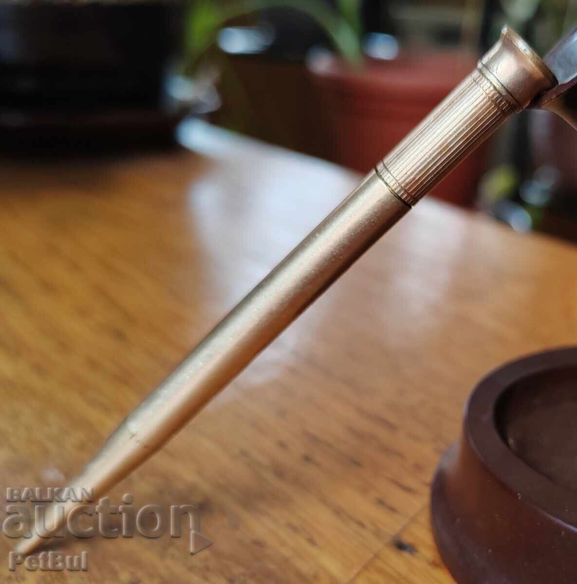 Παράδοση Στυλό Μολύβι Mordan Everpoint Επάργυρο Gold Plated