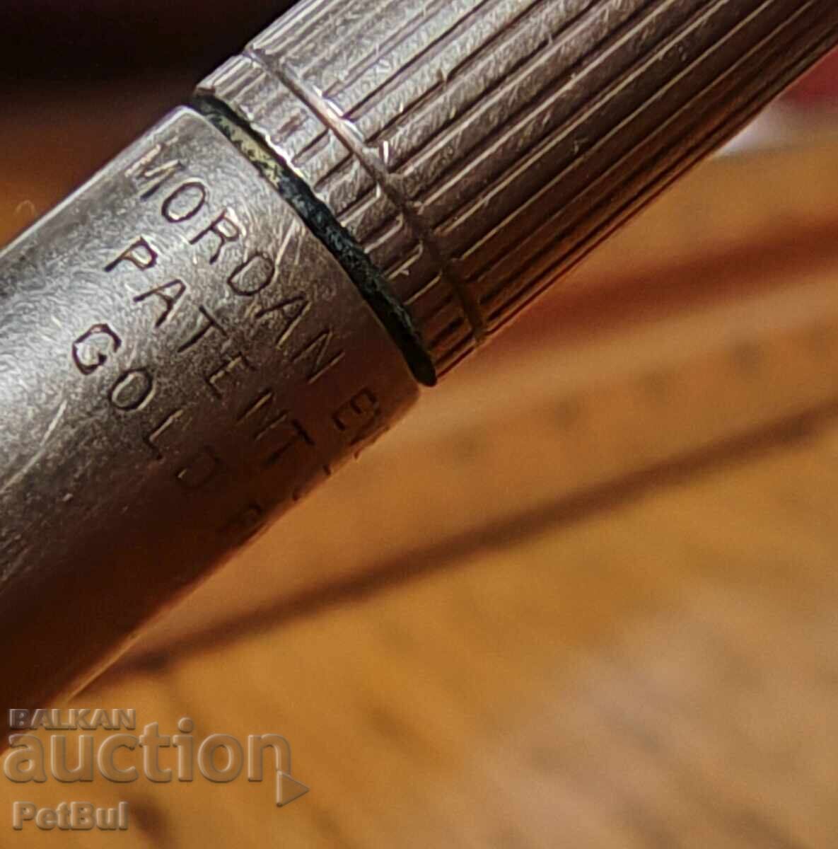 Стар Позлатен Механичен Молив Пиромолив Mordan Everpoint