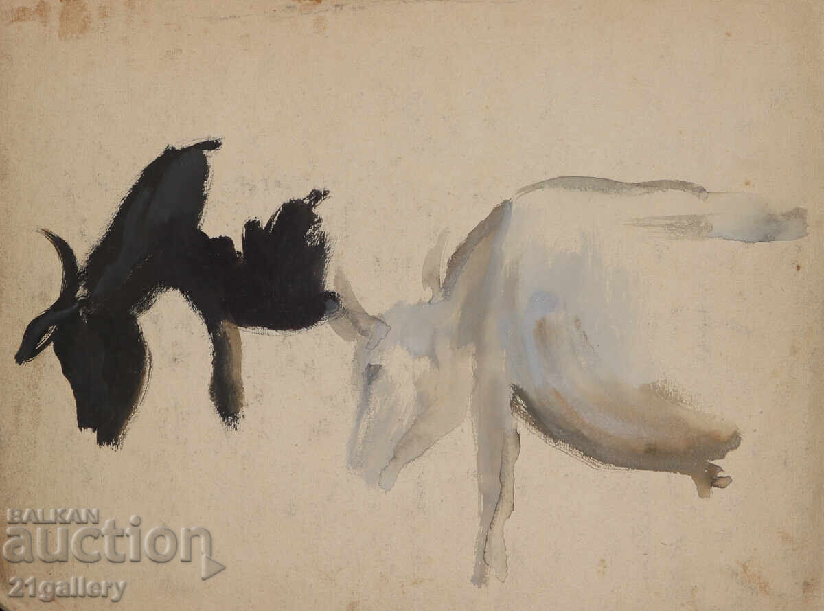 Old painting, tempera, portrait of a boy - 7