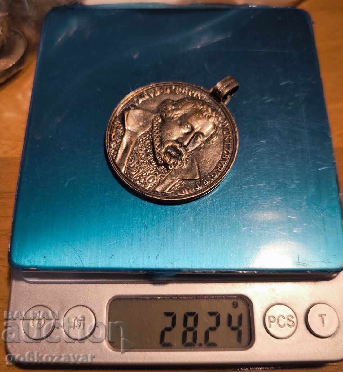 Ασημένιο Γερμανικό μετάλλιο! Δείτε την περιγραφή! ! ! - 7 Ασημένιο Γερμανικό μετάλλιο! Δείτε την περιγραφή! ! ! - 7