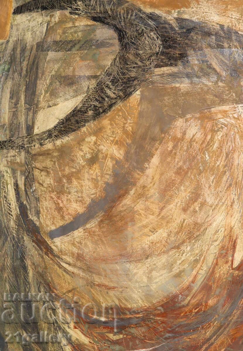 Δημοπρασία Αφηρημένη σύνθεση ζωγραφικής