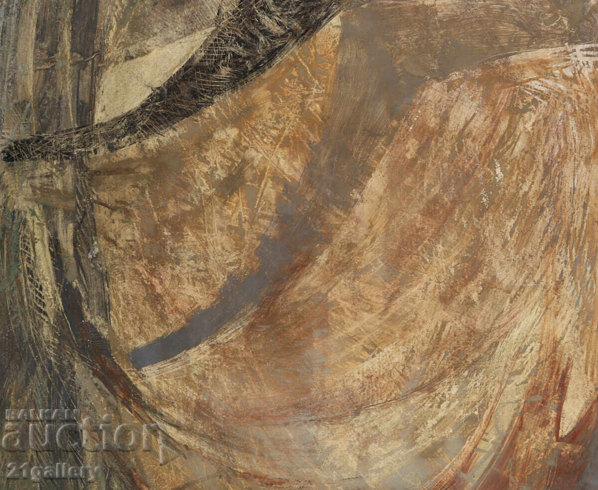 Αφηρημένη σύνθεση ζωγραφικής - 6