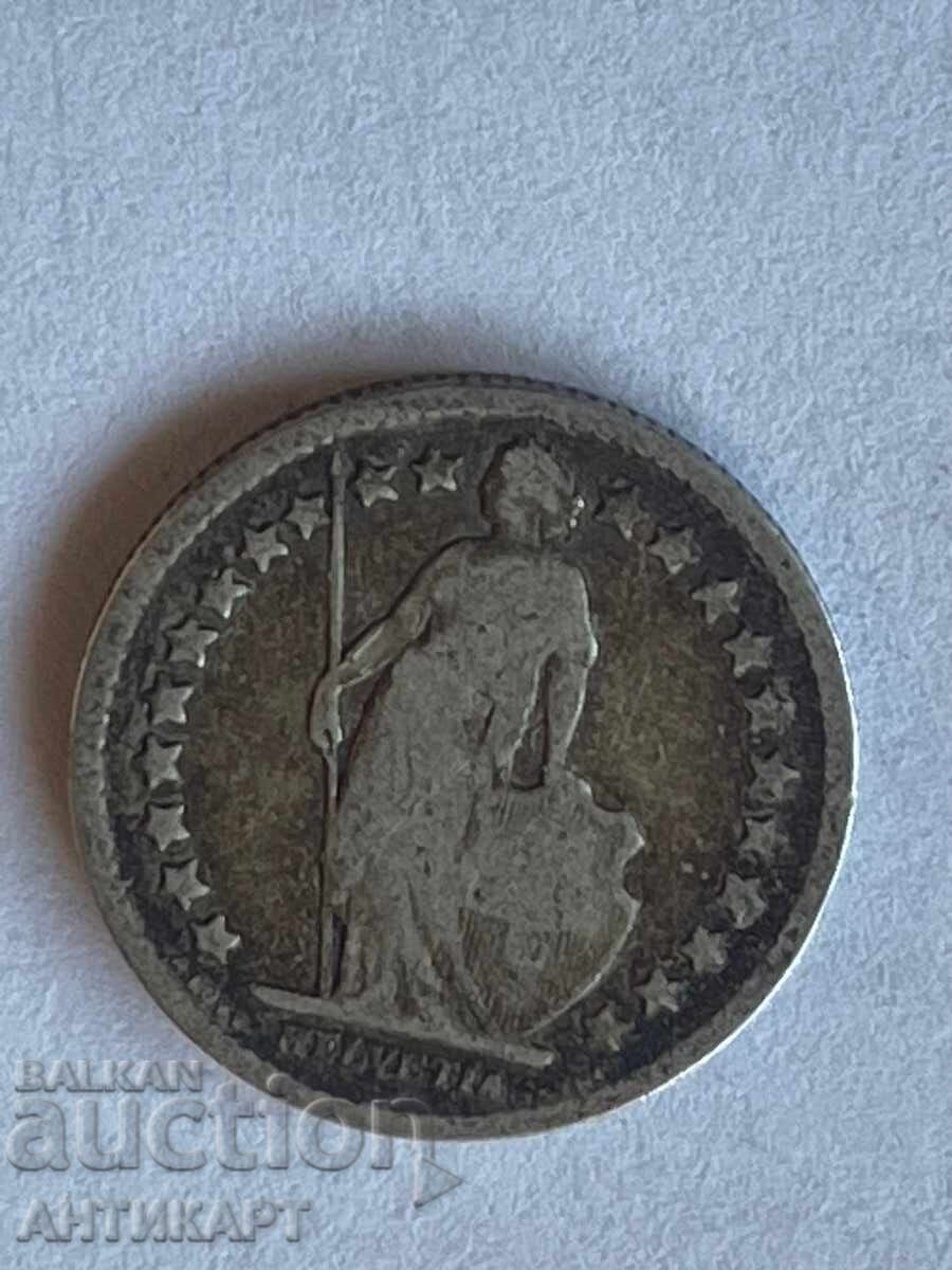 #2 Ελβετία σπάνιο ασημένιο νόμισμα 1/2 φράγκο 1900 με τιμή € 9.20 | 17.99 BGN #2 Ελβετία σπάνιο ασημένιο νόμισμα 1/2 φράγκο 1900 με τιμή € 9.20 | 17.99 BGN