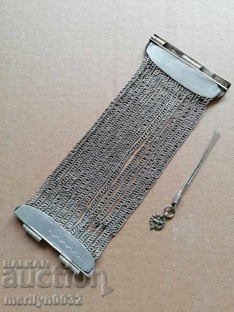 Auction  Revival silver bracelet, silver, inscription, date, adornment, jewelry