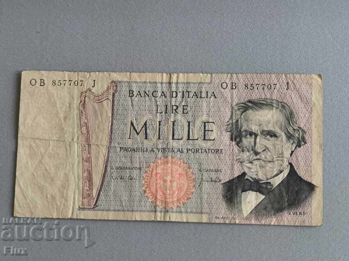 Banknote - Italy - 1000 Lire | 1969