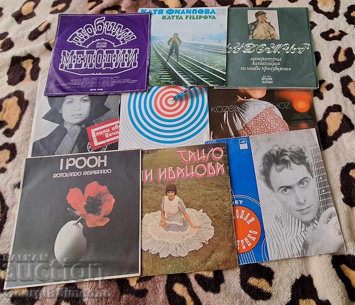 Πλάκες γραμμοφώνου πάνω από 100 κομμάτια μικρές+μεγάλες - 6