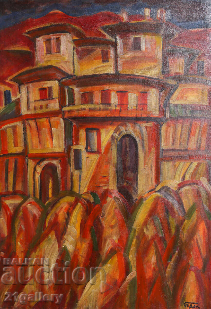 Auction  Prof. Stoyan Domuschiev (1935-2021) landscape / oil paints