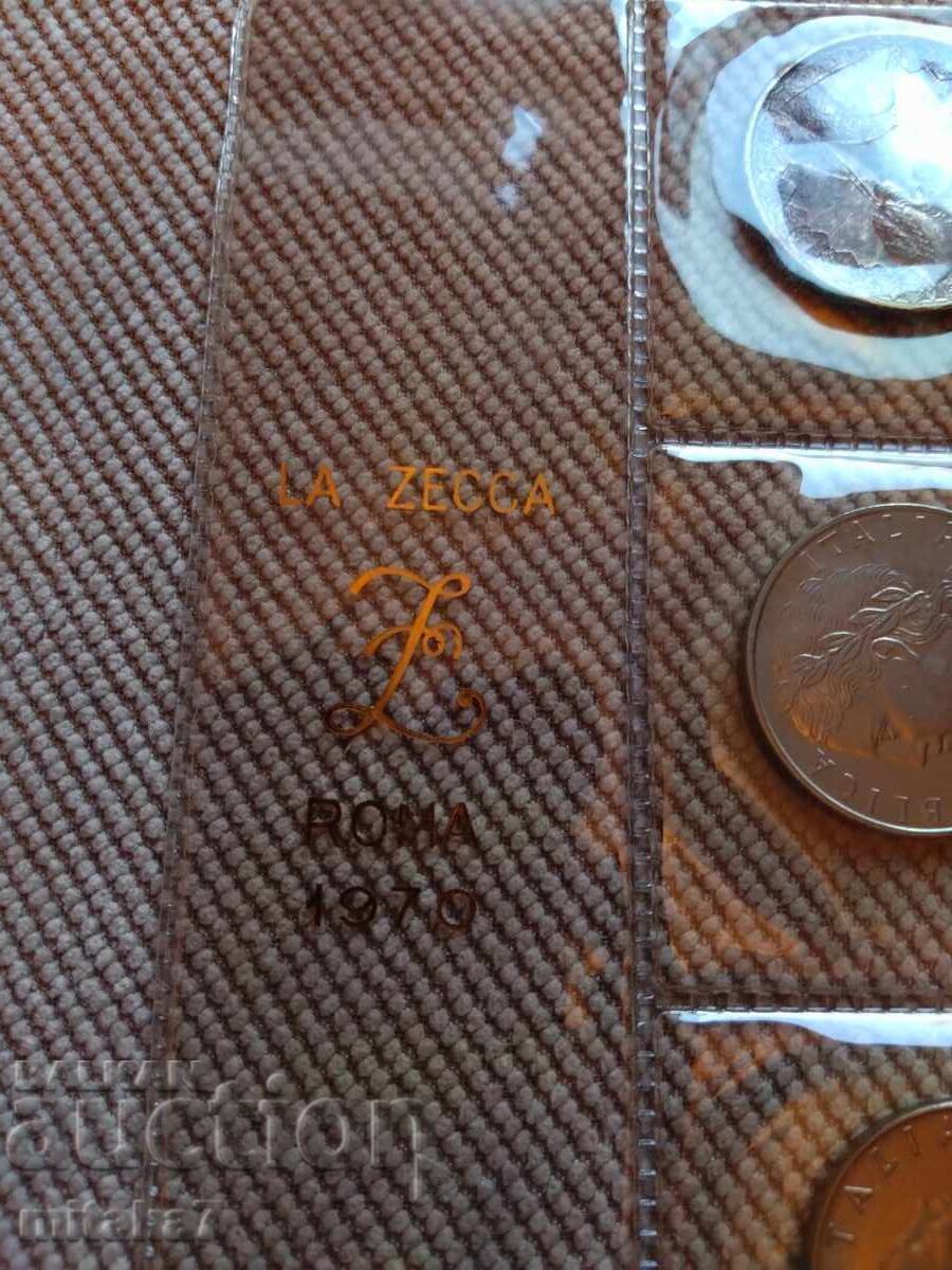 Delivery of Set of coins from 1970, Italy