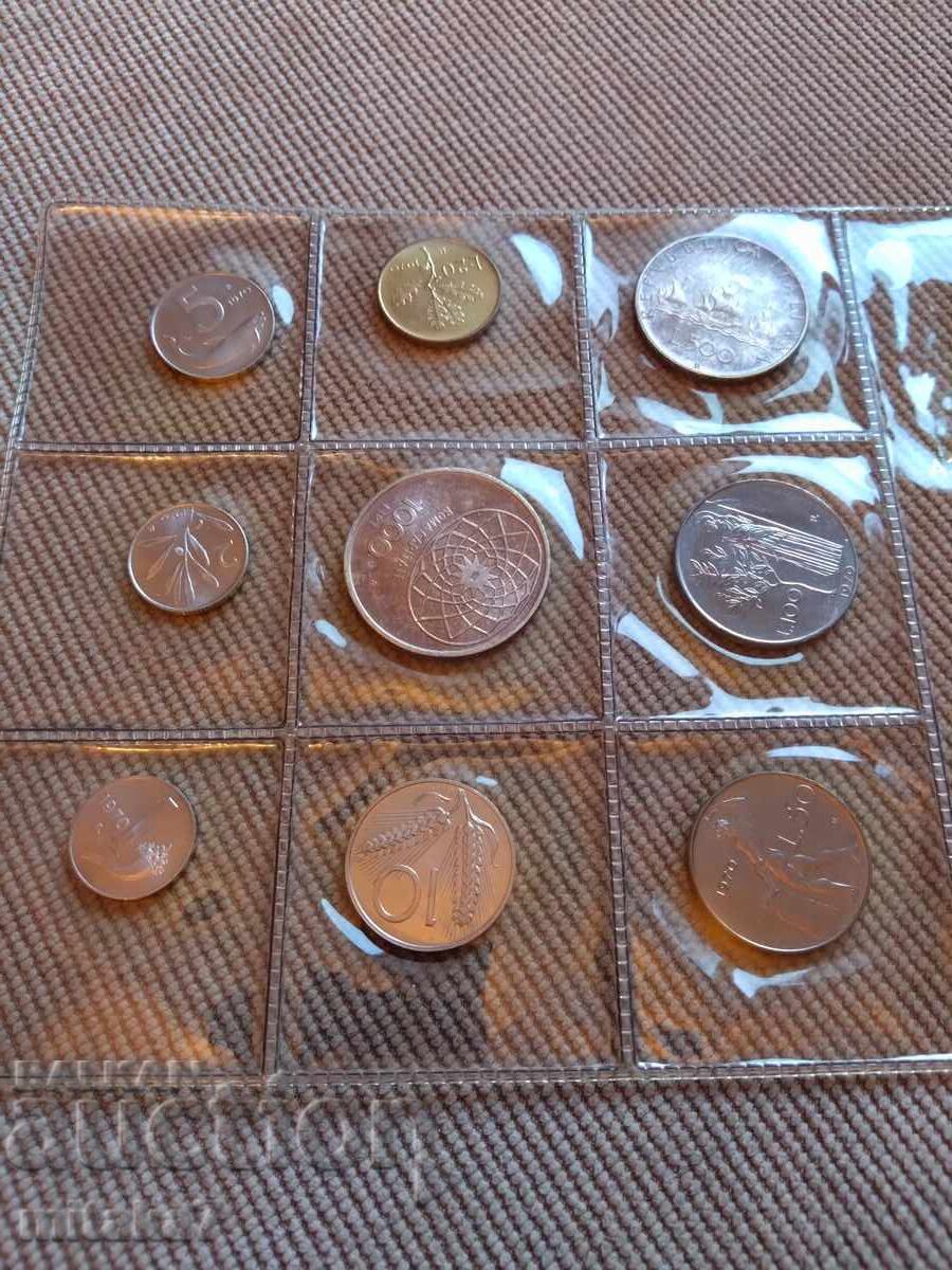 Set of coins from 1970, Italy - 7