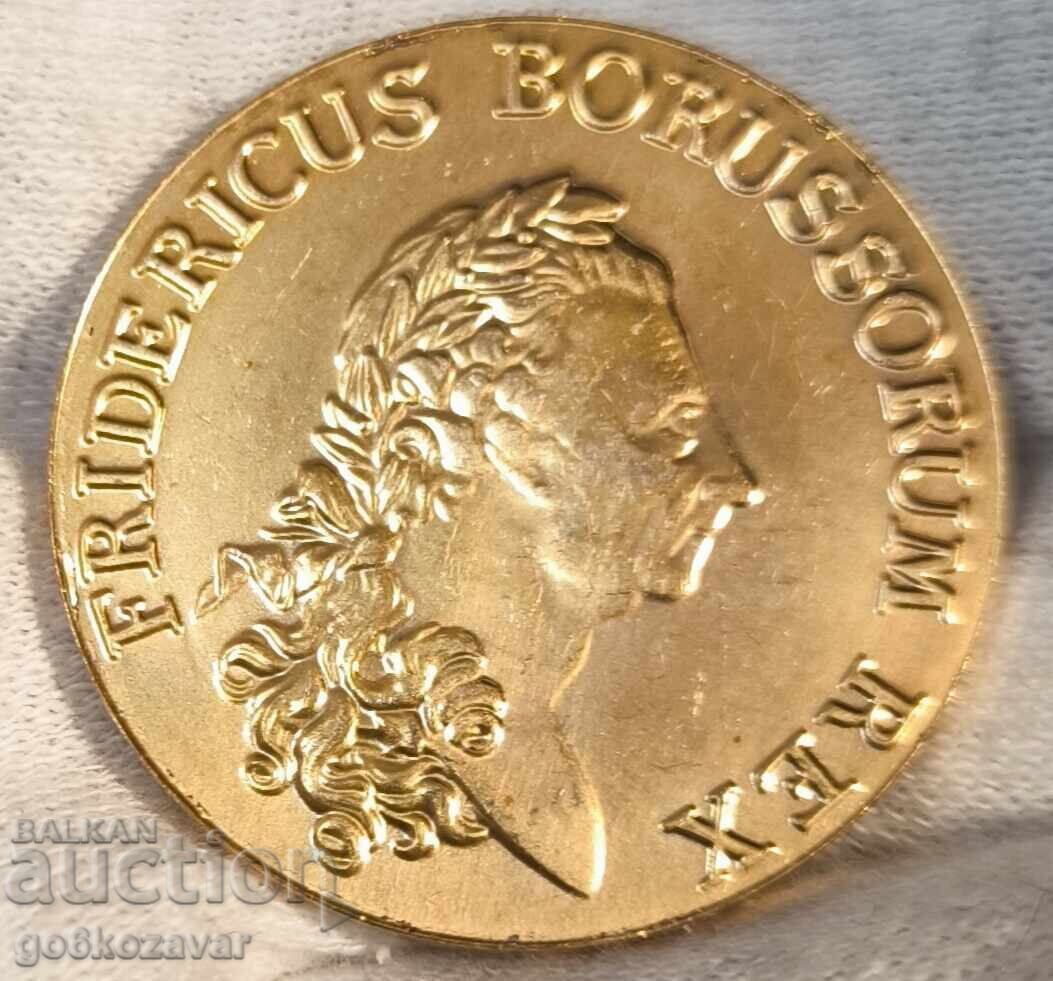 Официална Реплика - 1 Райхсталер - Фридрих II Официална Реплика - 1 Райхсталер - Фридрих II