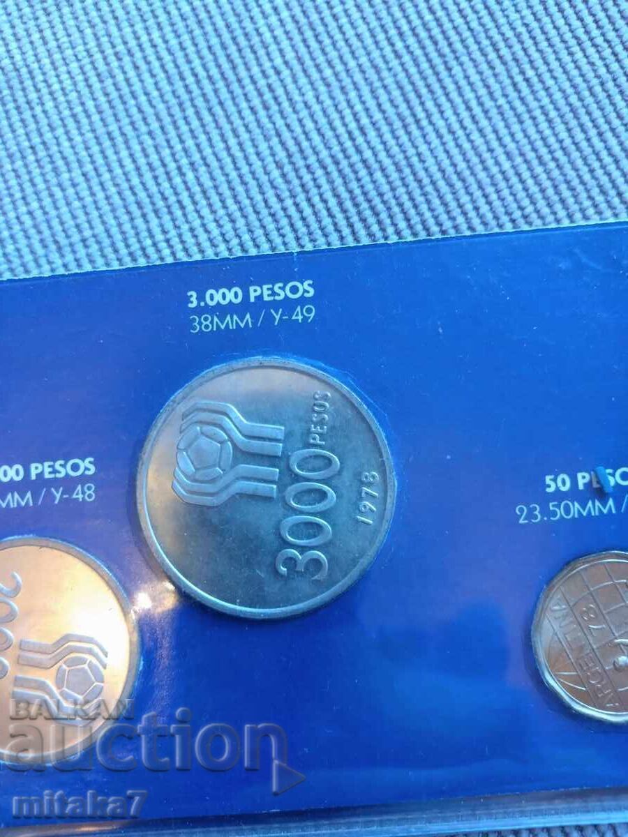 Μη πλήρες σετ 1978, Αργεντινή με τιμή € 102.00 | 199.49 BGN
