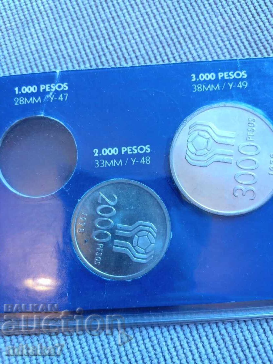 Δημοπρασία Μη πλήρες σετ 1978, Αργεντινή