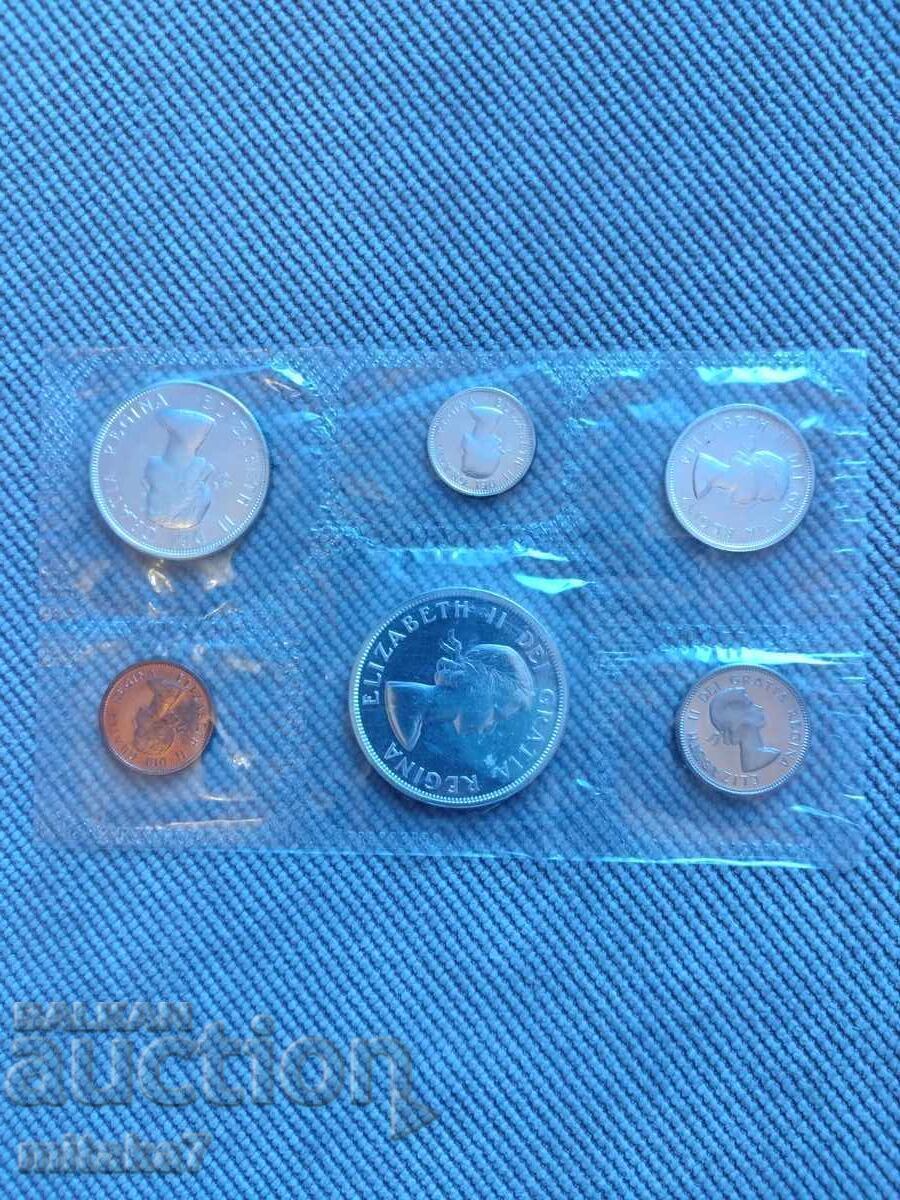 Παράδοση Σετ νομισμάτων Καναδά, 1963 Παράδοση Σετ νομισμάτων Καναδά, 1963