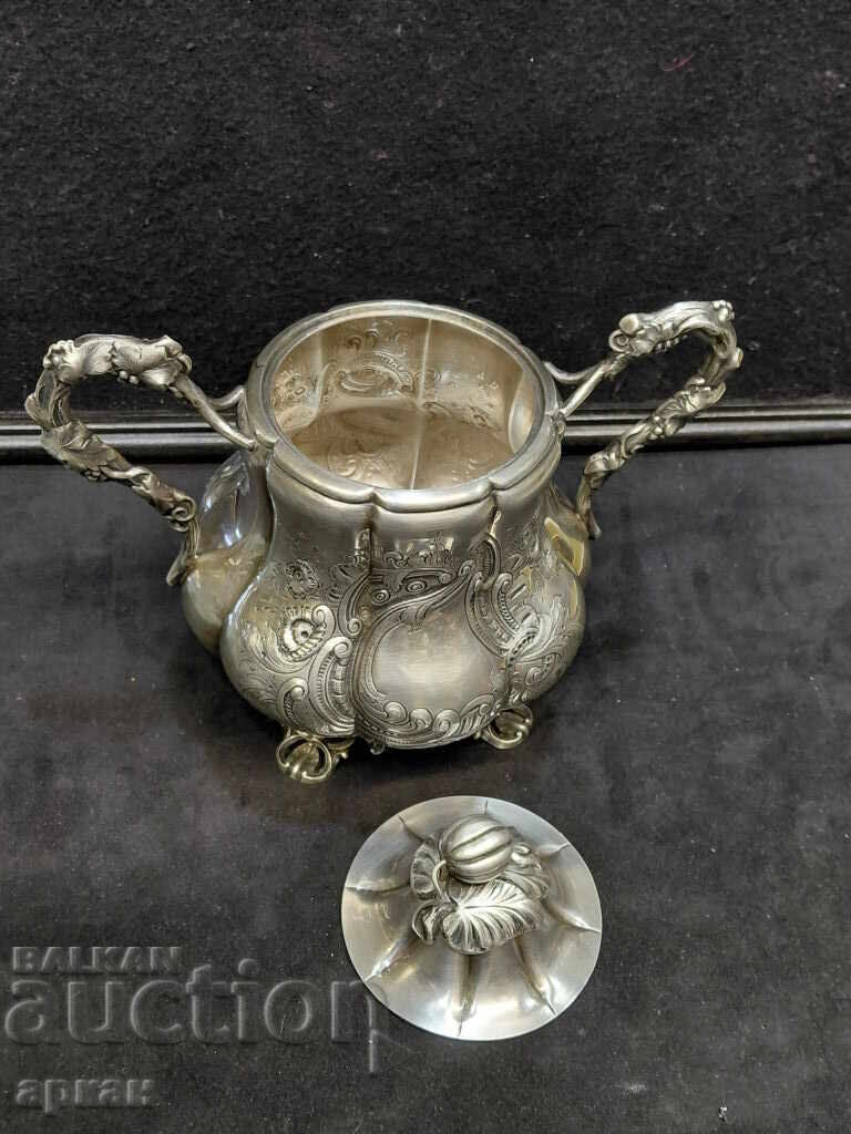 Παράδοση Ball Tompkins Νέα Υόρκη ΗΠΑ - Ασήμι 612 γρ. - 1842