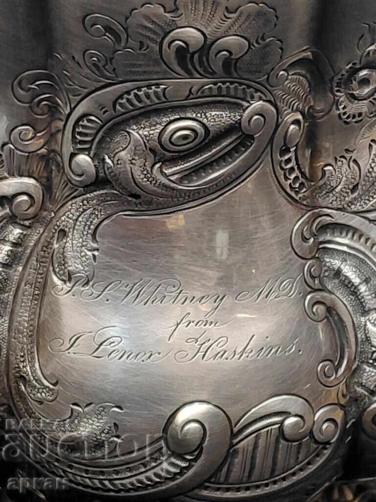 Ball Tompkins Νέα Υόρκη ΗΠΑ - Ασήμι 612 γρ. - 1842 - 7