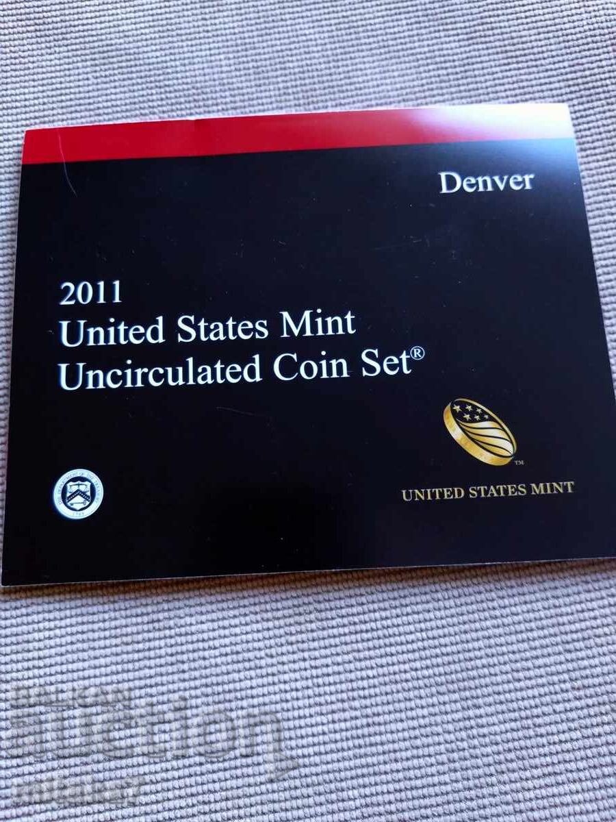 Set monede 2011, SUA