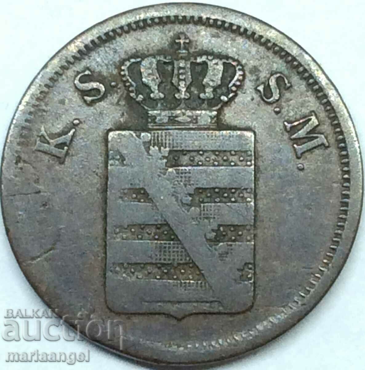 Саксония 2 пфенига 1841 Германия G - Алретбург - доста рядка с цена € 12.27 | 24.00 лв.