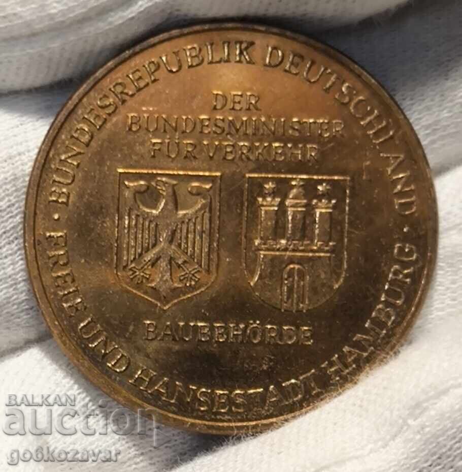 Μετάλλιο Αμβούργου 1975 ! UNC με τιμή € 3.53 | 6.90 BGN Μετάλλιο Αμβούργου 1975 ! UNC με τιμή € 3.53 | 6.90 BGN